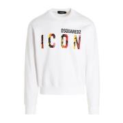 Logo Print Crewneck Sweatshirt