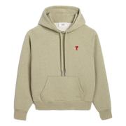 Casual Beige Bomuld Sweatshirt