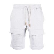 Casual Bermuda Cargo Shorts i Grå