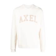 Beige Bomuldscasual Sweatshirt