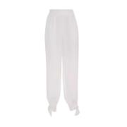 Ivory Harem Style Linen Pants