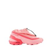 Pink Lave Sneakers - Syntetisk Materiale