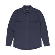 Blå Overshirt med Finn Pocket