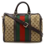 Pre-owned Canvas gucci-tasker