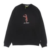 Sort Skeleton Crewneck Sweatshirt