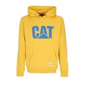 Gul Logo Hoodie med Kat