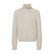 Alpaca Uld Sweater Beige