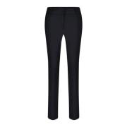 Slim Fit Bukser Elastisk Stof Normal Talje