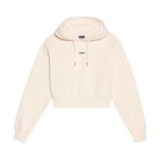 Beige Hoodie Gros Grain