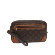 Pre-owned Canvas louis-vuitton-tasker