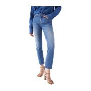 Moderne Cropped Slim Jeans