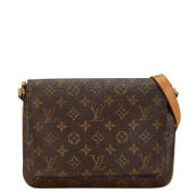 Pre-owned Canvas louis-vuitton-tasker