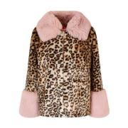 Leopard Faux Fur Coat