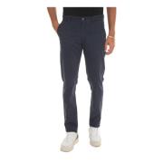 Slim Fit Chino med Logo