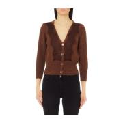 Kort Brun Cardigan Sweater