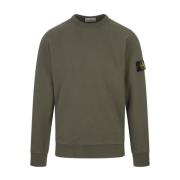 Mudderfarvet Crew-Neck Sweatshirt