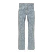 Straight Denim Trousers