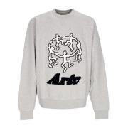 Pixel Dancer Texture Crewneck Sweater