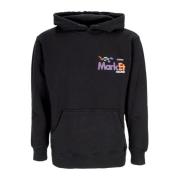 Racing Hoodie Pullover Sweatshirt Sort