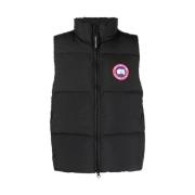 Sort Puffer Vest Lawrence Stil