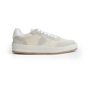 Beige og Grå Sneakers