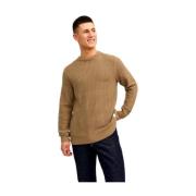 Herre Rund Hals Langærmet Sweater