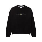 Løstsiddende bomulds sweatshirt