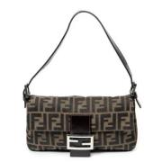 Pre-owned Canvas fendi-tasker