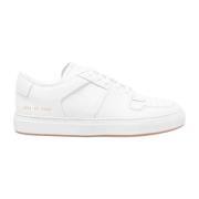 Hvid Lav Top Domstil Sneaker