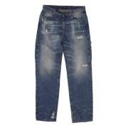 Revnet bomuld jeans