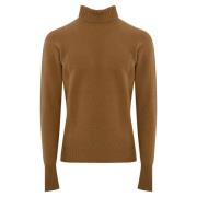 Kameluld Turtleneck Sweater