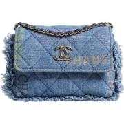 Pre-owned Denim chanel-tasker