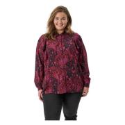 Bluse med Paisley-mønster Rikke