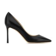 Elegant Sort Læder Pumps