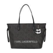 Tasker KARL LAGERFELD ikon mono cc lg tote a1w30389 nft aop