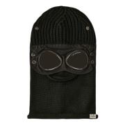 Uld Goggle Balaclava med Goggles