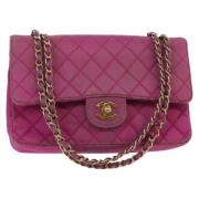 Pre-owned Satin chanel-tasker