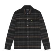 LS Vævede Skjorter Børstet Tartan Overshirt