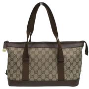 Pre-owned Canvas gucci-tasker