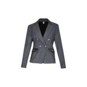 Denim Stribe Diplomatisk Blazer