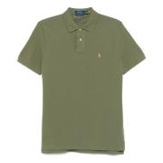 Tilpasset Slim Fit Bomuld Mesh Polo