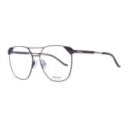 Brun Aviator Metal Optiske Rammer