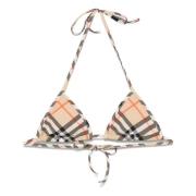 Brun Sea Bikini Bh med Check Cups