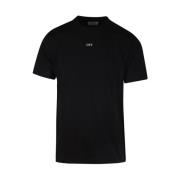 Sort Hvid Stamp Slim Tee