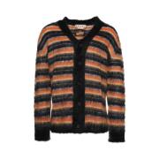 Blød Mohair Strik Cardigan