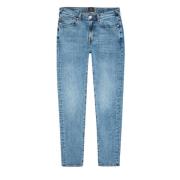 Slim Jeans i Denim Blå