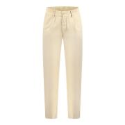 Beige Herre Bukser Regular Fit