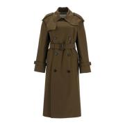 Klassisk dobbeltradet trenchcoat