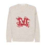 Brun Sweater med Ribbed Manchetter