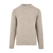 Beige Sweater Y25107 Model til Mænd